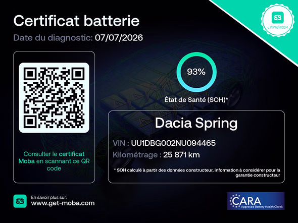 DACIA Spring 45ch Essential - Vue 2