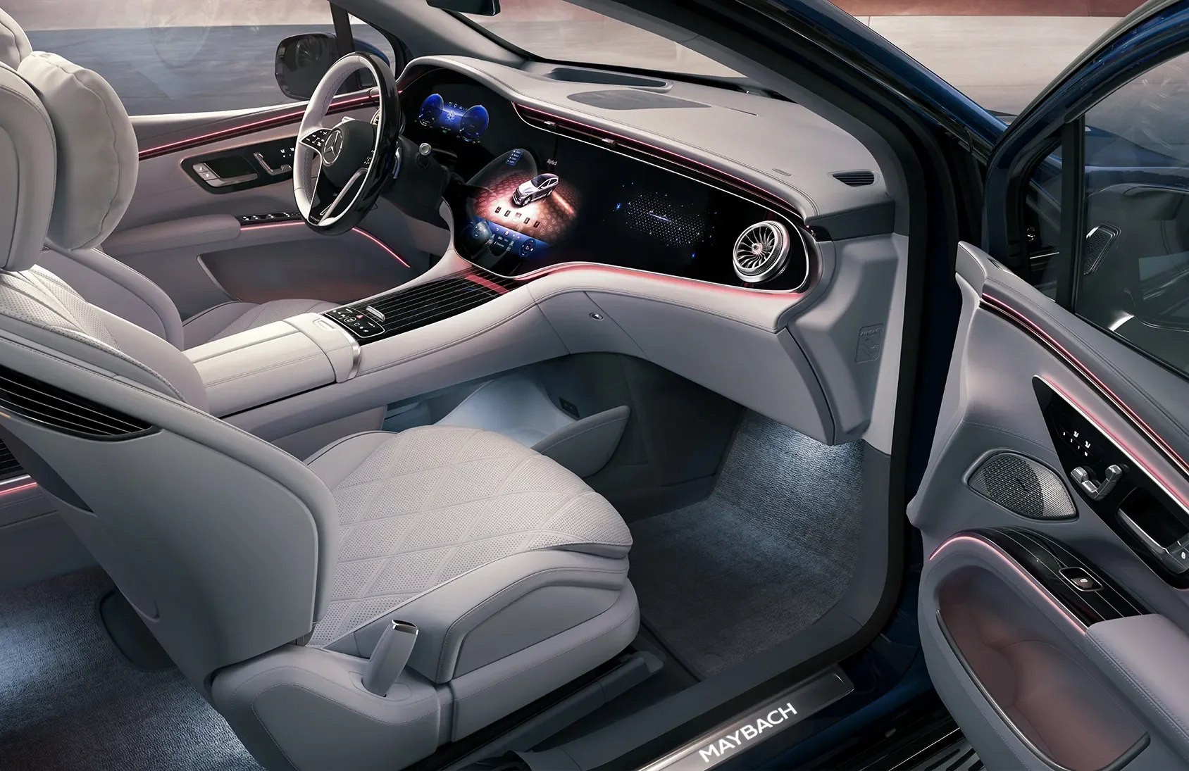 Mercedes-Maybach EQS SUV intérieur 4