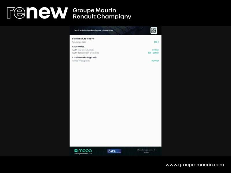 DACIA Spring d’occasion à vendre à CHAMPIGNY-SUR-MARNE chez ADP - GIRARDIN (Photo 3)